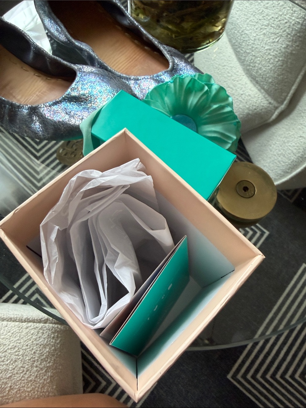 Tieks Moonstruck Ballet Flats - Blue Irredescent - Picture 9 of 9
